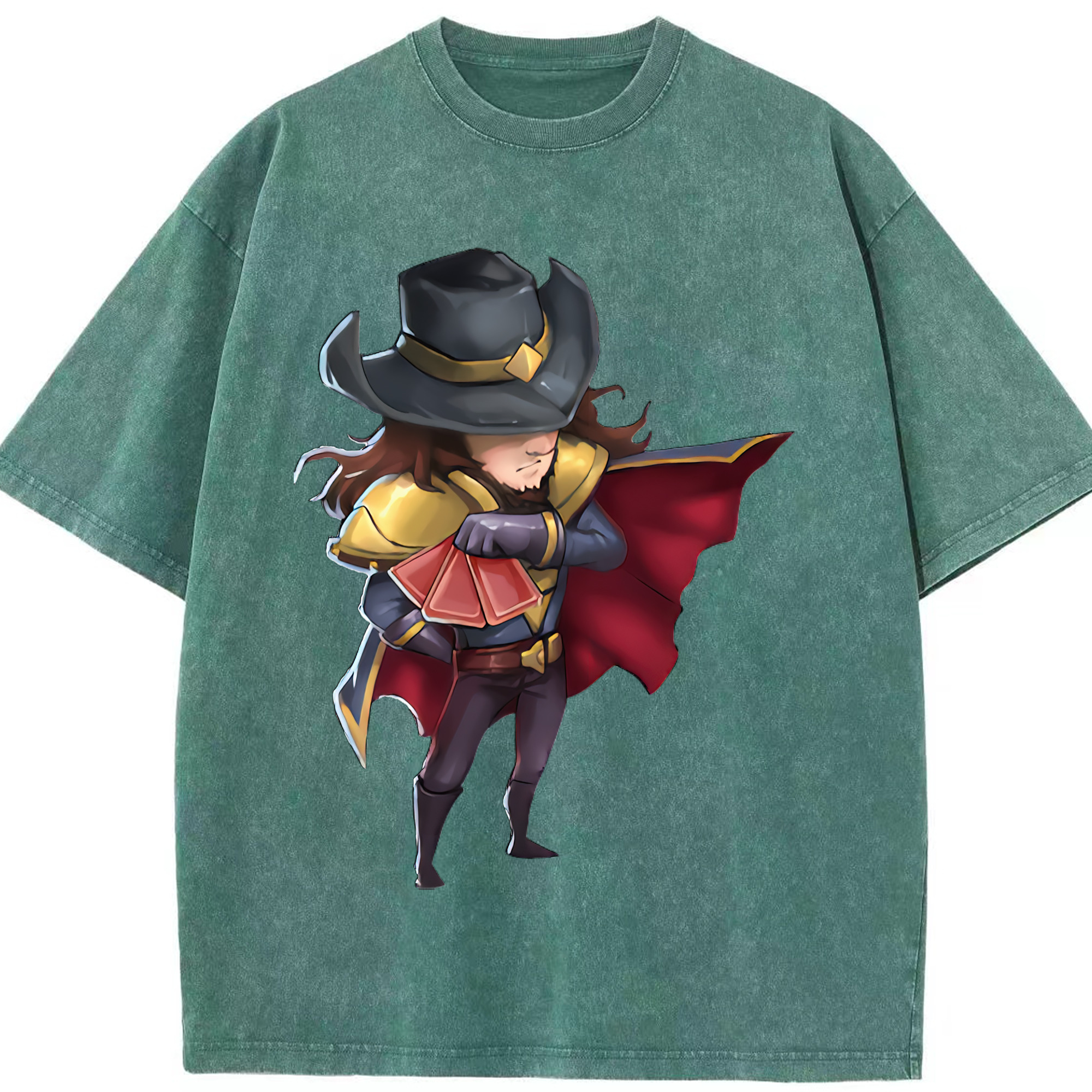 （画像用） リーグ・オブ・レジェンド League of Legends LOL 綿100% ヴィンテージ風 半袖Tシャツ（フロントプリント）
